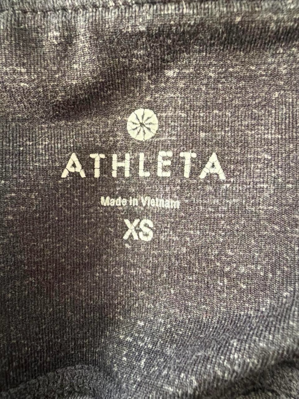 Athleta Women’s Black and Gray Leggings - Picture 4 of 5